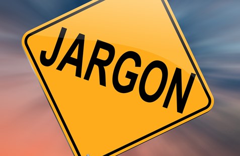 Jargon traffic sign