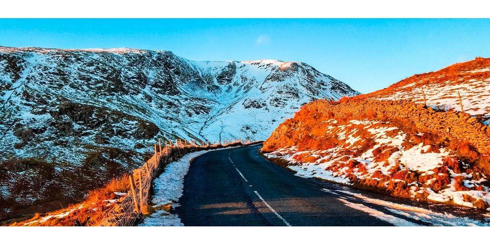 Top scenic winter drives in the UK