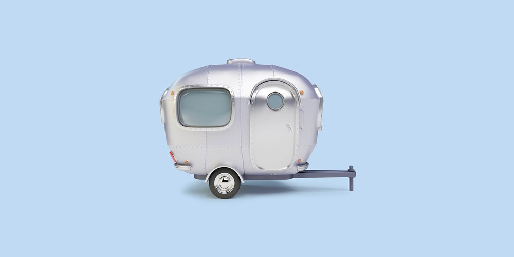 Silver caravan