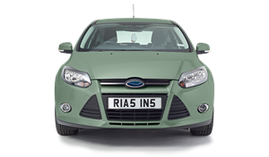 Rias Green Ford car cut out