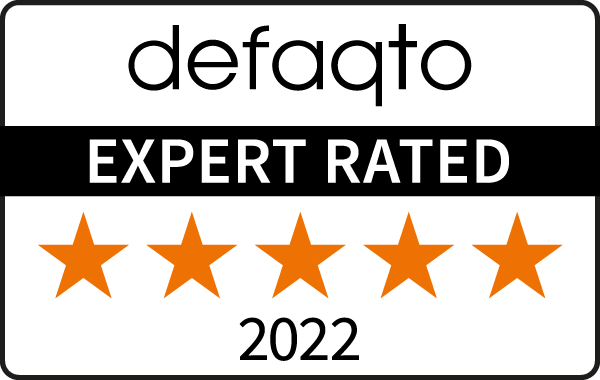 Defaqto 5 star rating 2022