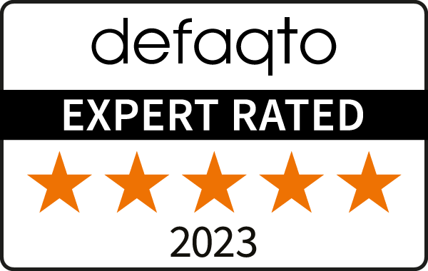 Defaqto 5 star rating 2022
