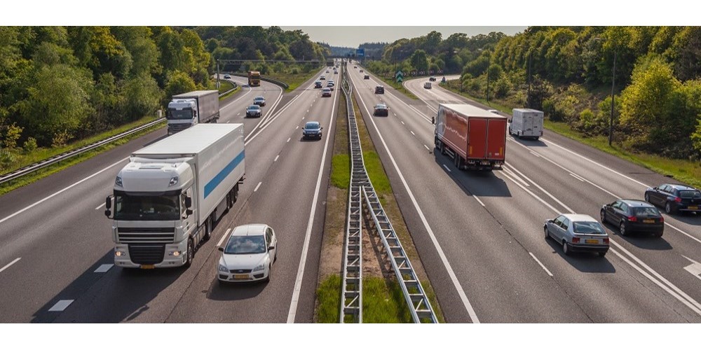 Motorway traffic in Europe