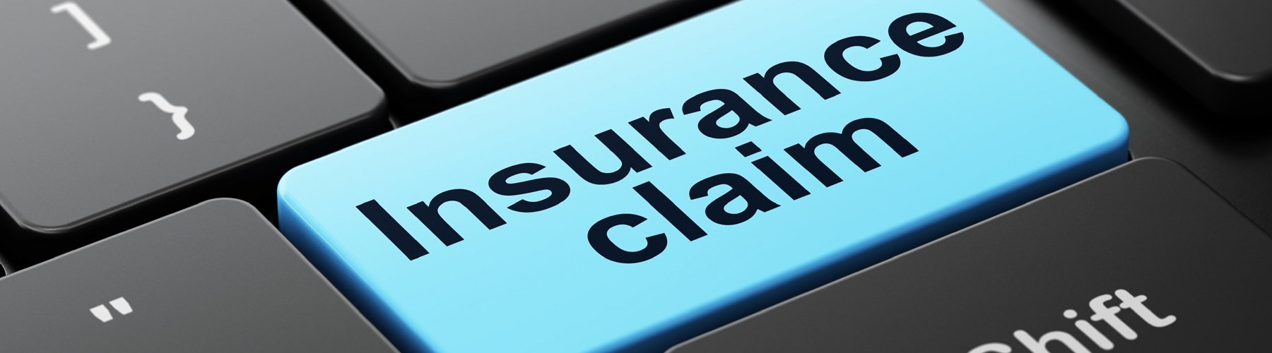 Insurance claim computer key