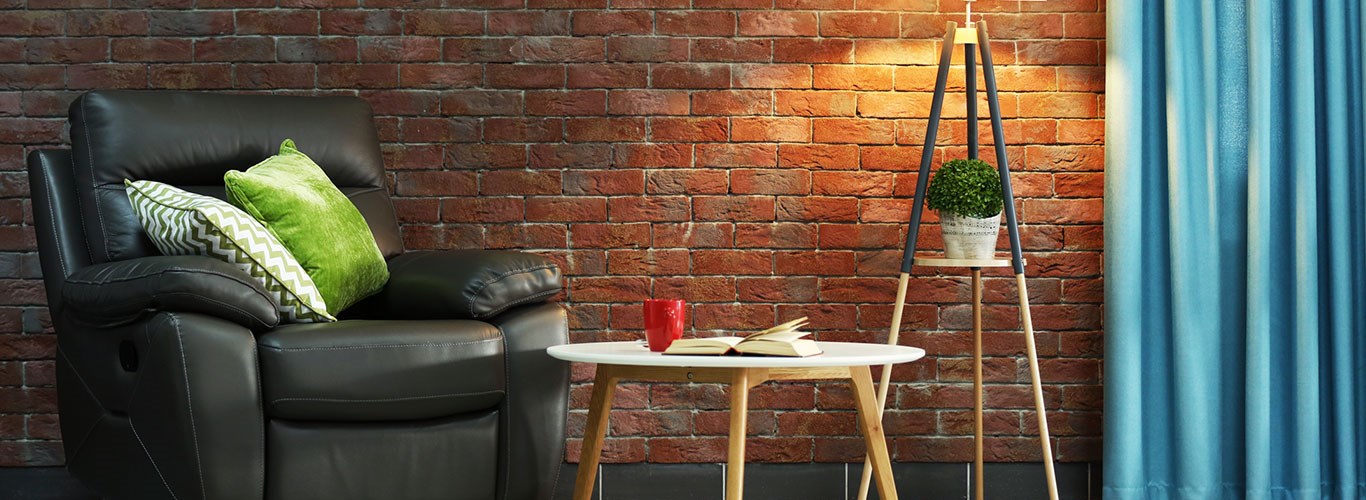 A chair and table